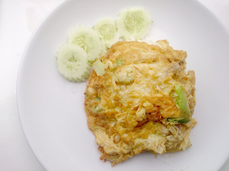 Jay Fai crab omelet