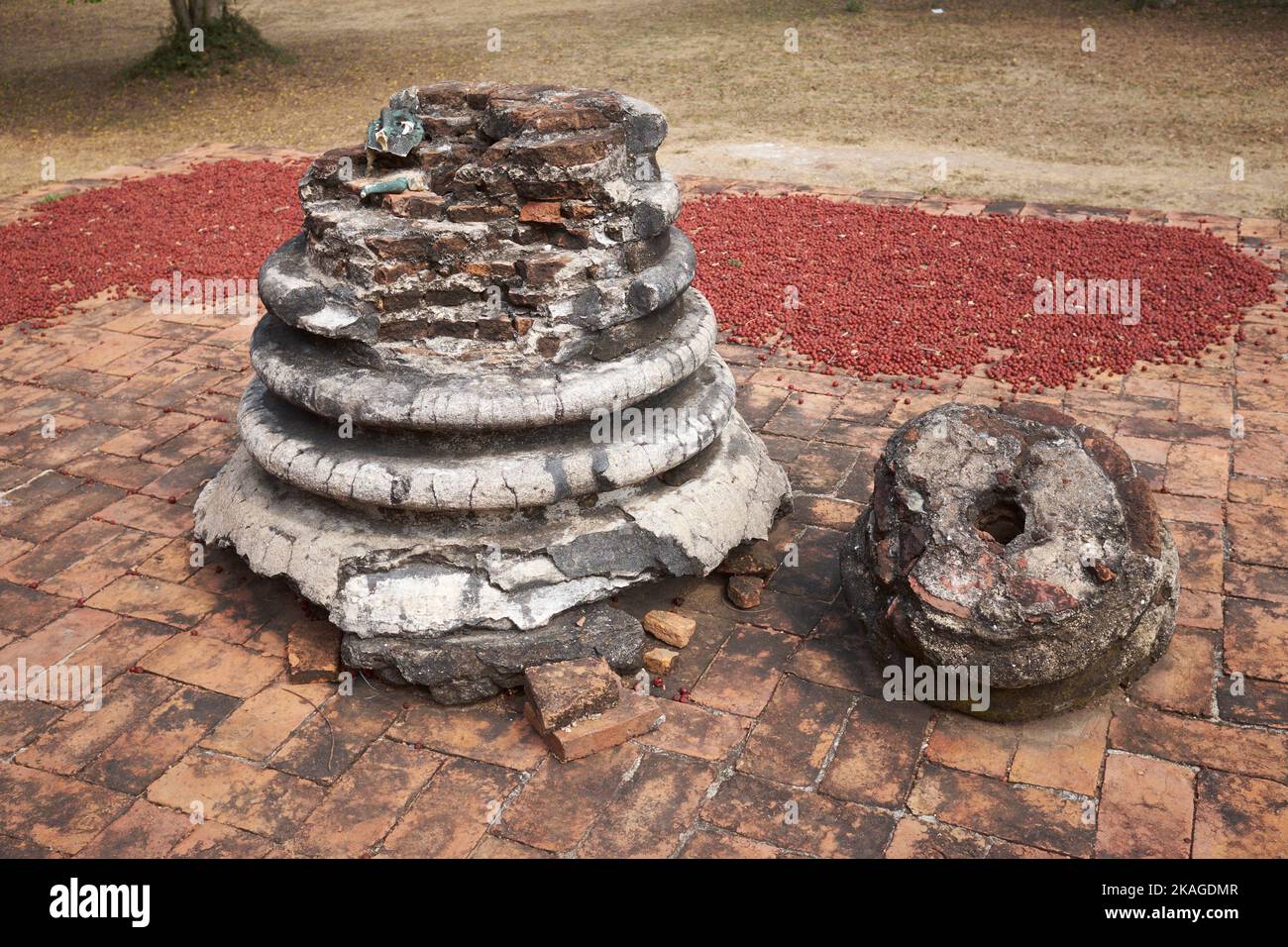 Ayutthaya ancient temple ruins