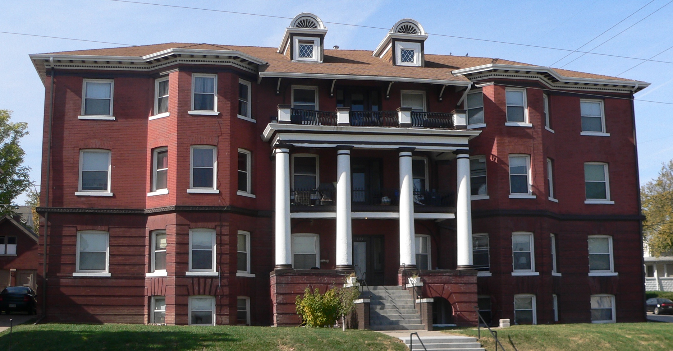 Art Deco apartment building in Shanghai's French Concession