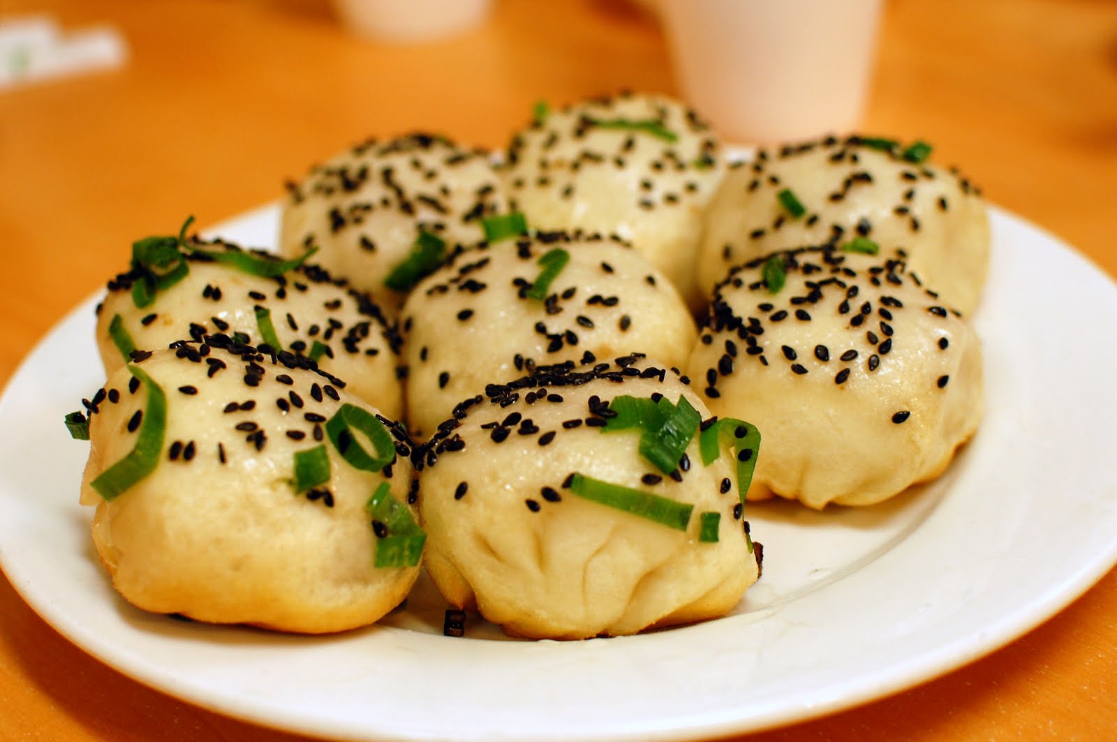 Yang's sheng jian bao pan-fried dumplings