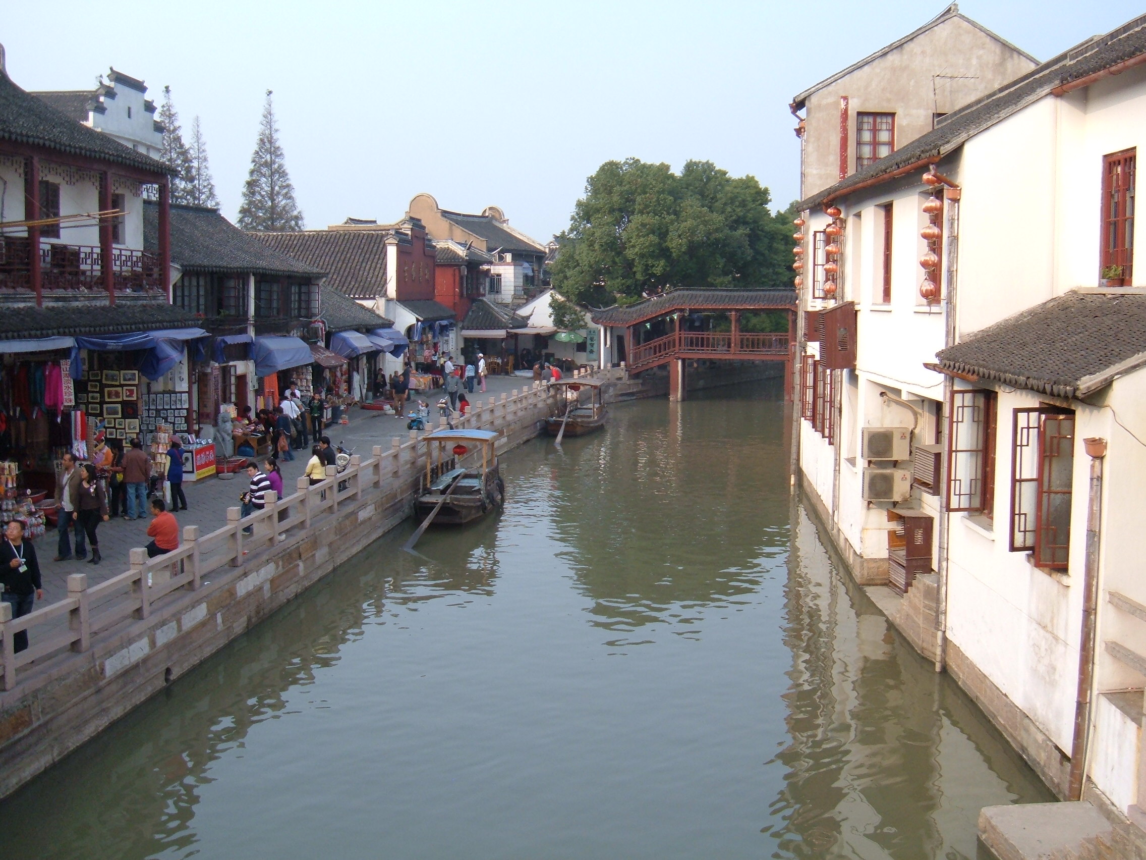 Zhujiajiao water town canals